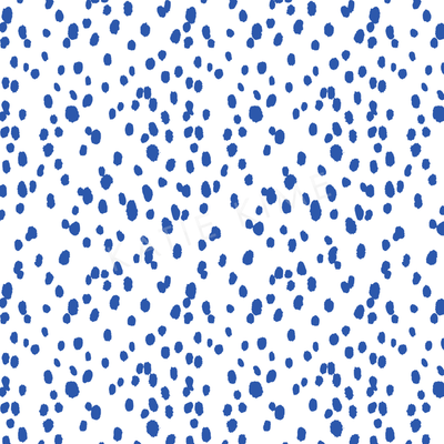 Seeing Spots Traditional Wallpaper Wallpaper Cobalt / Double Roll Katie Kime