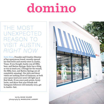 Domino: Store Tour Katie Kime