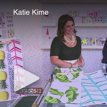 KXAN Studio 512 | Get Bold with These Wallpaper Designs | June 2016 Katie Kime