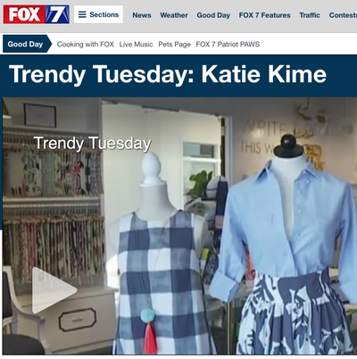 Fox News | Trendy Tuesday: Katie Kime | January 2017 Katie Kime