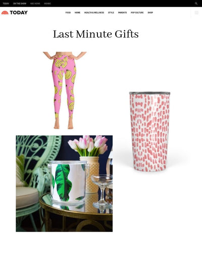 The Today Show - Last Minute Gifts - December 2018 Katie Kime