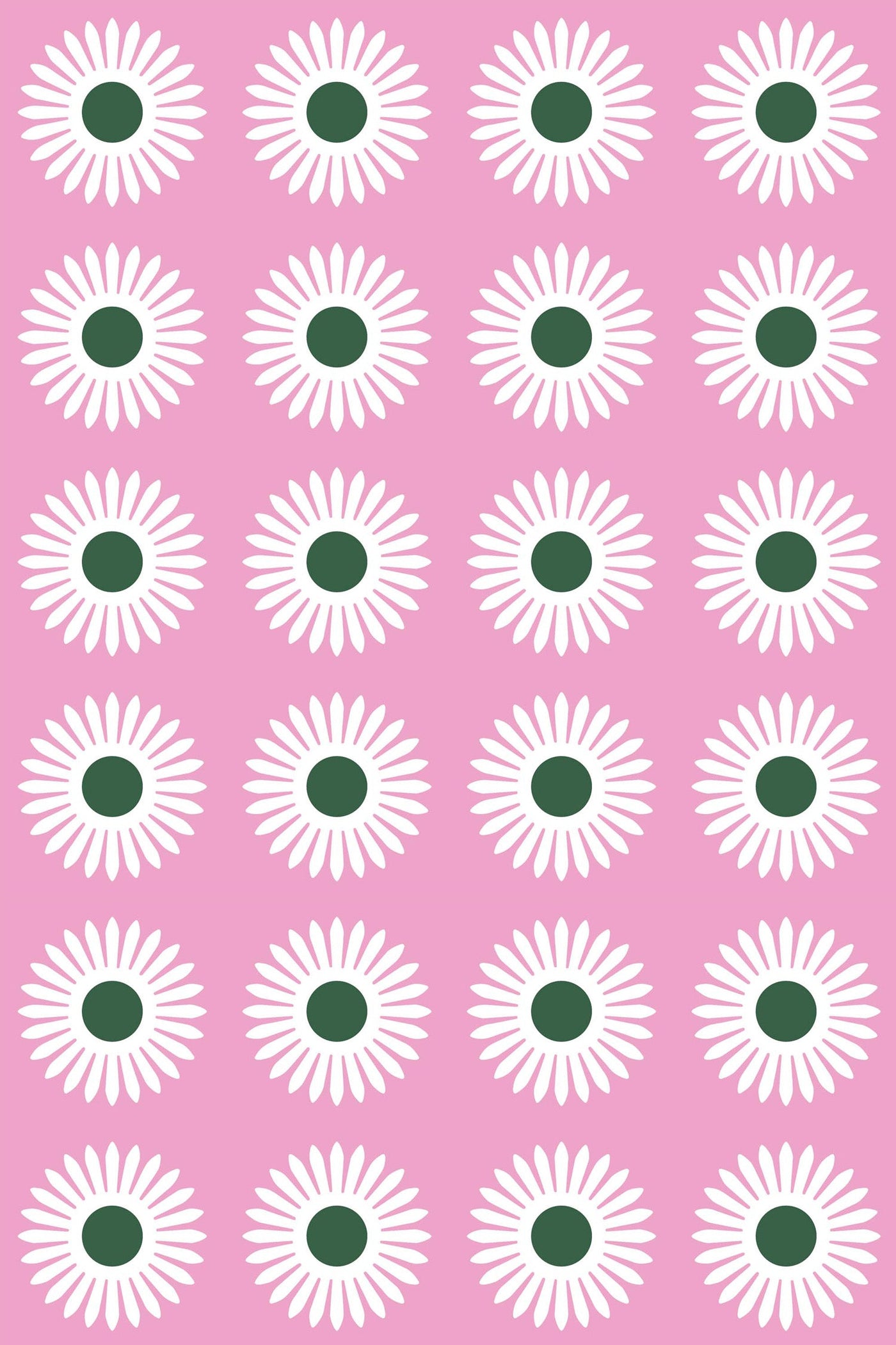 American Daisy Peel & Stick Wallpaper Peel & Stick Wallpaper Katie Kime