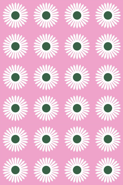 American Daisy Peel & Stick Wallpaper Peel & Stick Wallpaper Katie Kime