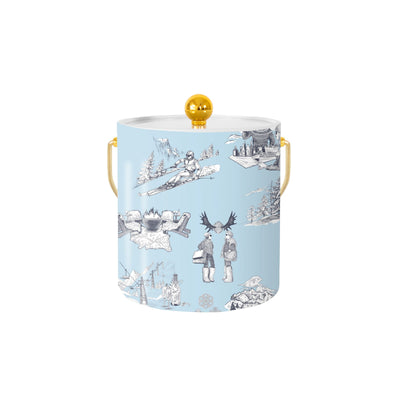 Après Ski Toile Ice Bucket Ice Bucket Katie Kime