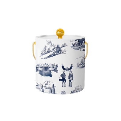 Après Ski Toile Ice Bucket Ice Bucket Katie Kime