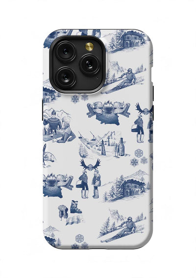 Aprés Ski Toile iPhone Case Phone Case Add Colorway / iPhone 15 Pro Max / Tough Katie Kime