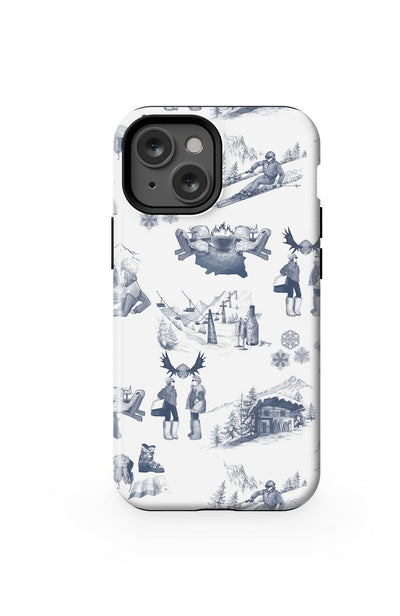 Aprés Ski Toile iPhone Case Phone Case Katie Kime