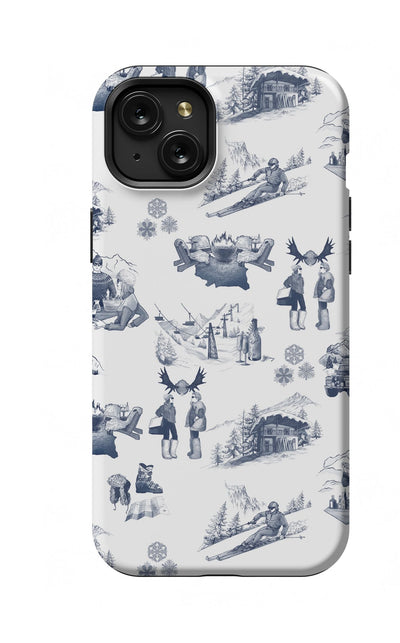 Aprés Ski Toile iPhone Case Phone Case Katie Kime