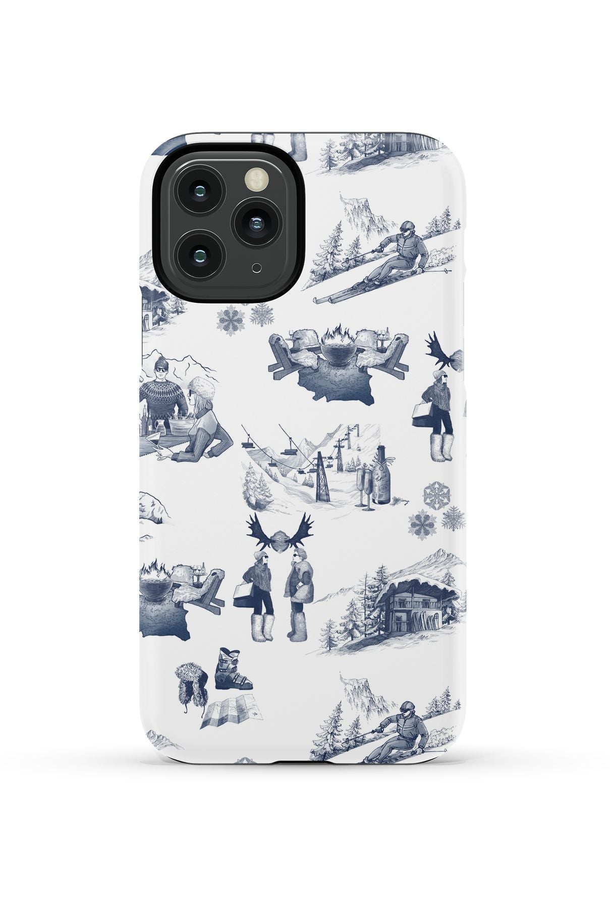 Aprés Ski Toile iPhone Case Phone Case Katie Kime