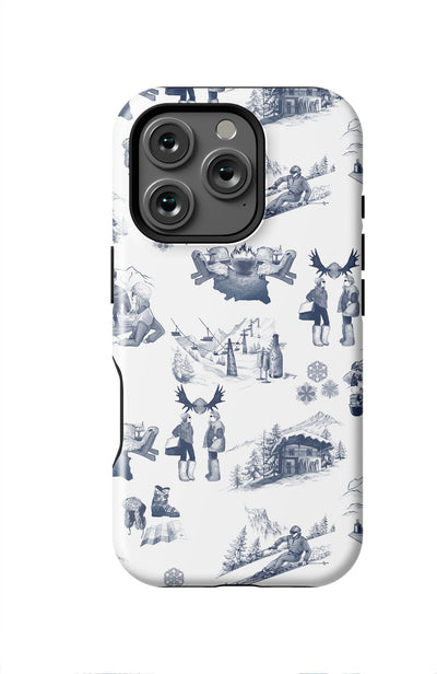 Aprés Ski Toile iPhone Case Phone Case Katie Kime