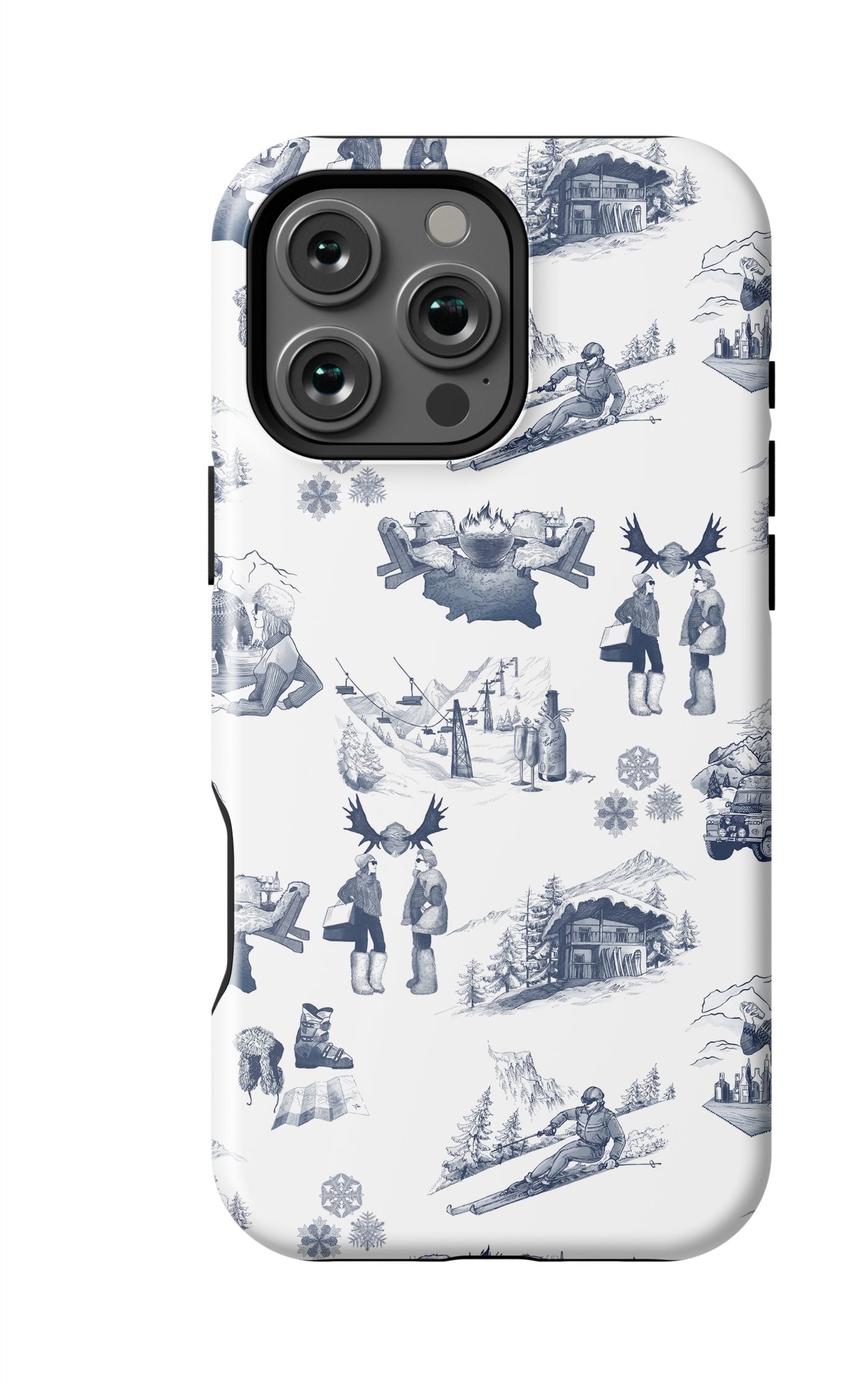 Aprés Ski Toile iPhone Case Phone Case Katie Kime