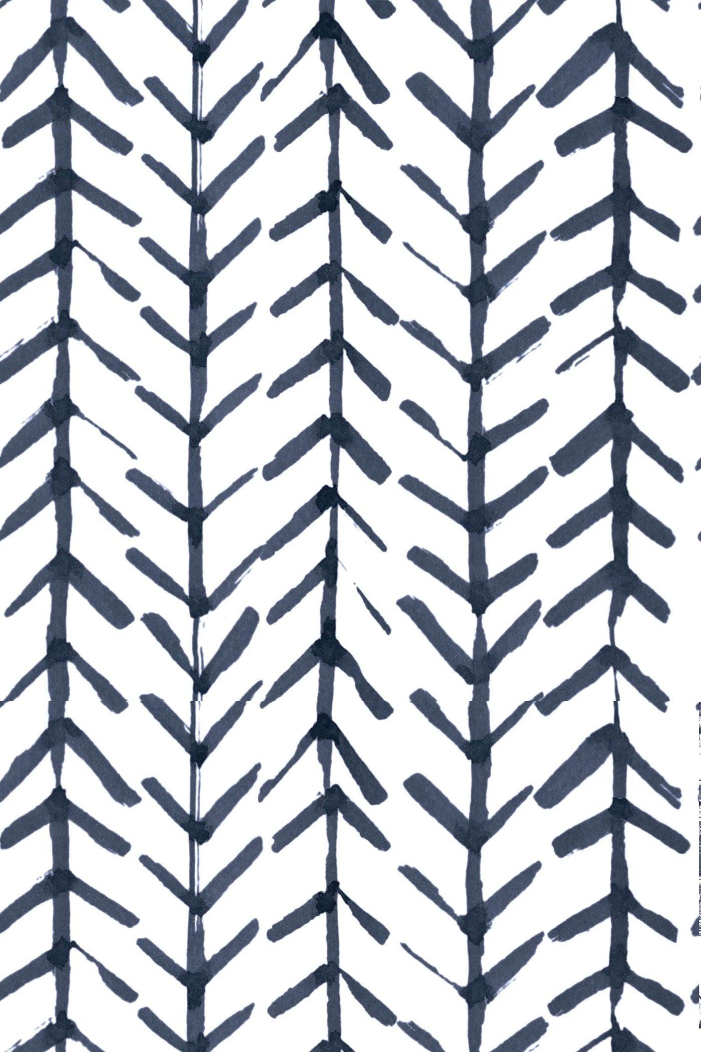 Arrows Traditional Wallpaper Wallpaper Naval / Single Roll Katie Kime