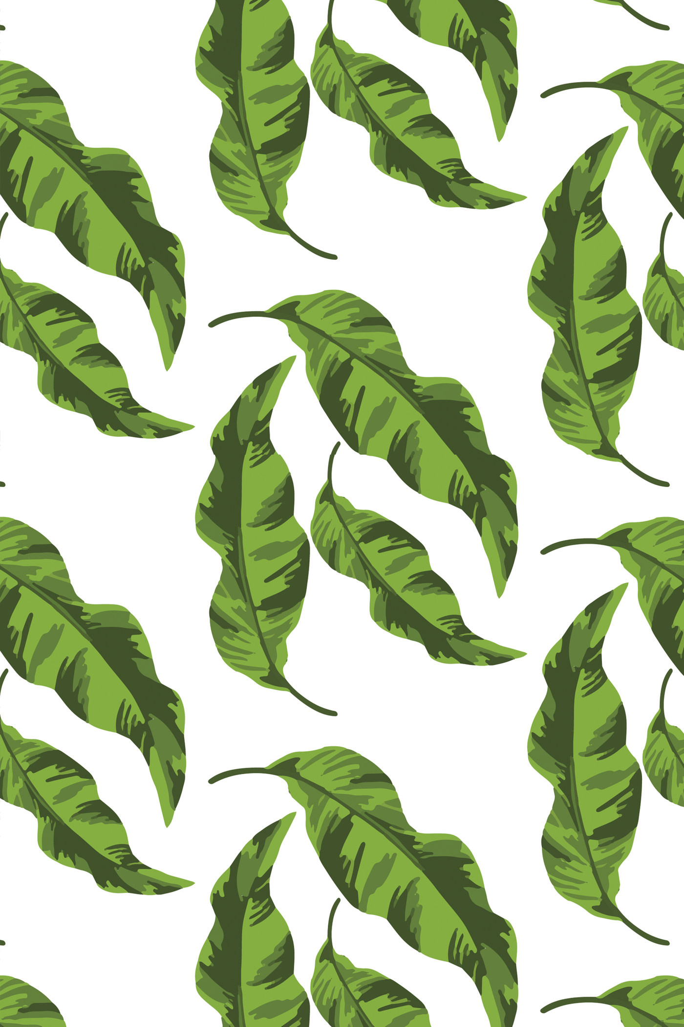 Banana Leaves Peel & Stick Wallpaper Peel & Stick Wallpaper Katie Kime