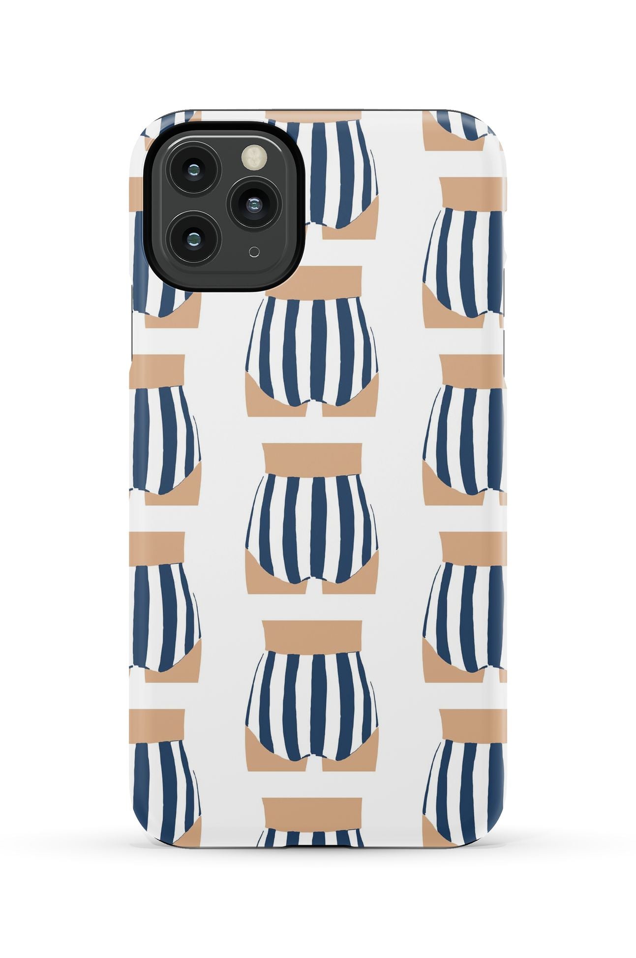 Beach Bum iPhone Case Phone Case Navy / iPhone 11 Pro Max / Tough Katie Kime