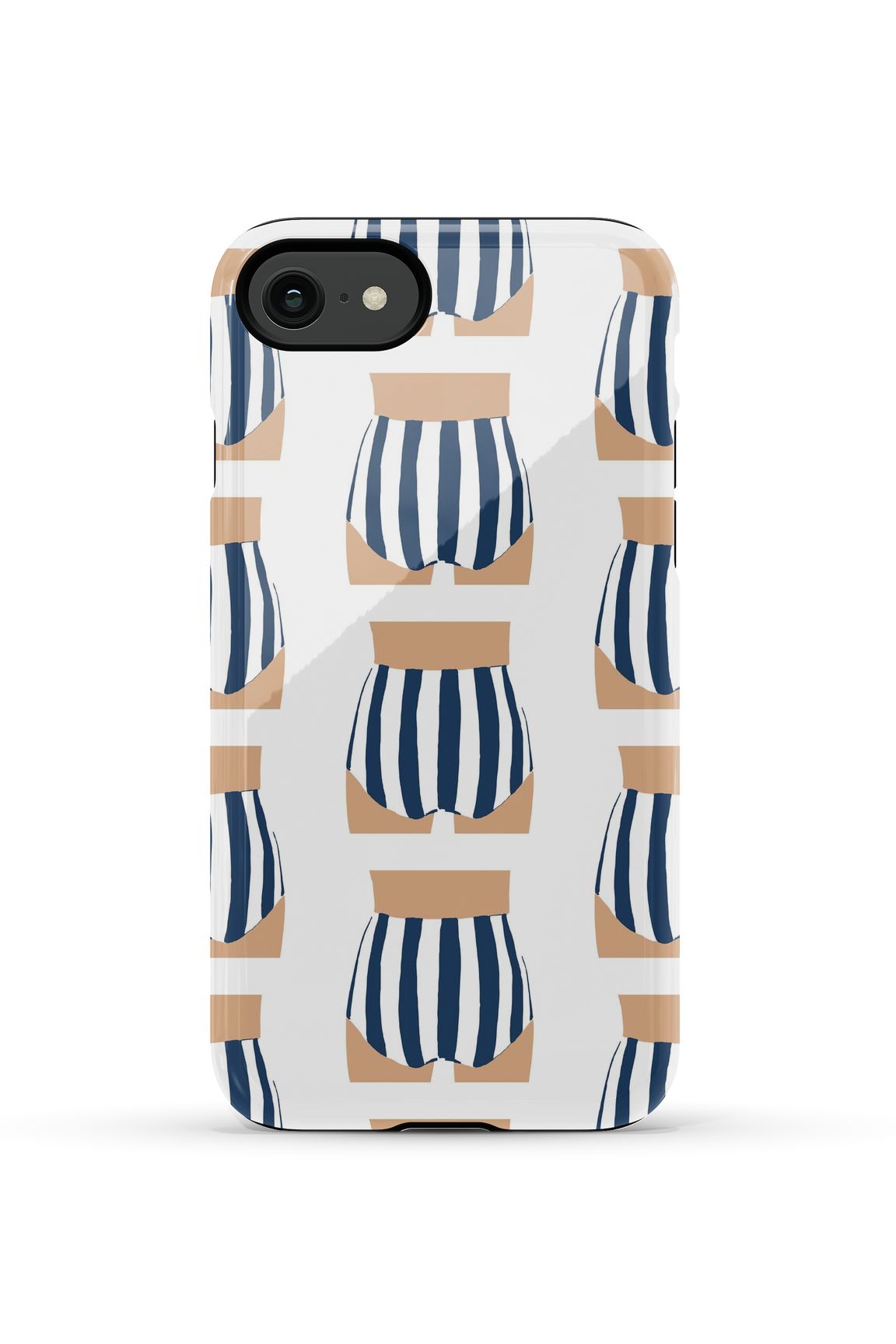 Beach Bum iPhone Case Phone Case Navy / iPhone SE (2022) / Tough Katie Kime