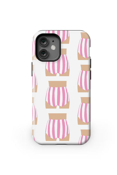 Beach Bum iPhone Case Phone Case Pink / iPhone 12 Mini / MagSafe Tough Katie Kime