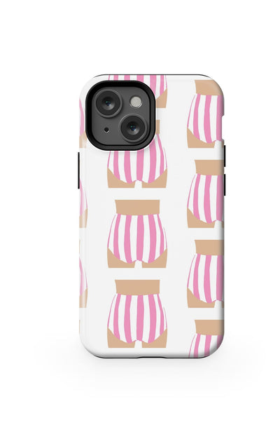 Beach Bum iPhone Case Phone Case Pink / iPhone 13 Mini / MagSafe Tough Katie Kime