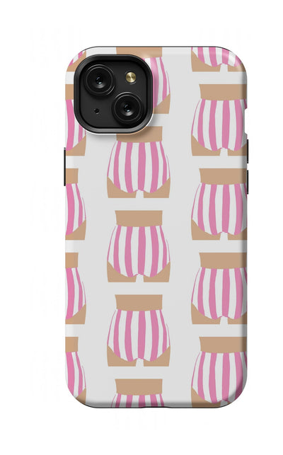 Beach Bum iPhone Case Phone Case Pink / iPhone 15 Plus / Tough Katie Kime