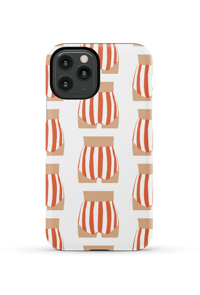 Beach Bum iPhone Case Phone Case Red / iPhone 11 Pro / Tough Katie Kime