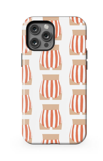 Beach Bum iPhone Case Phone Case Red / iPhone 12 Pro Max / MagSafe Tough Katie Kime