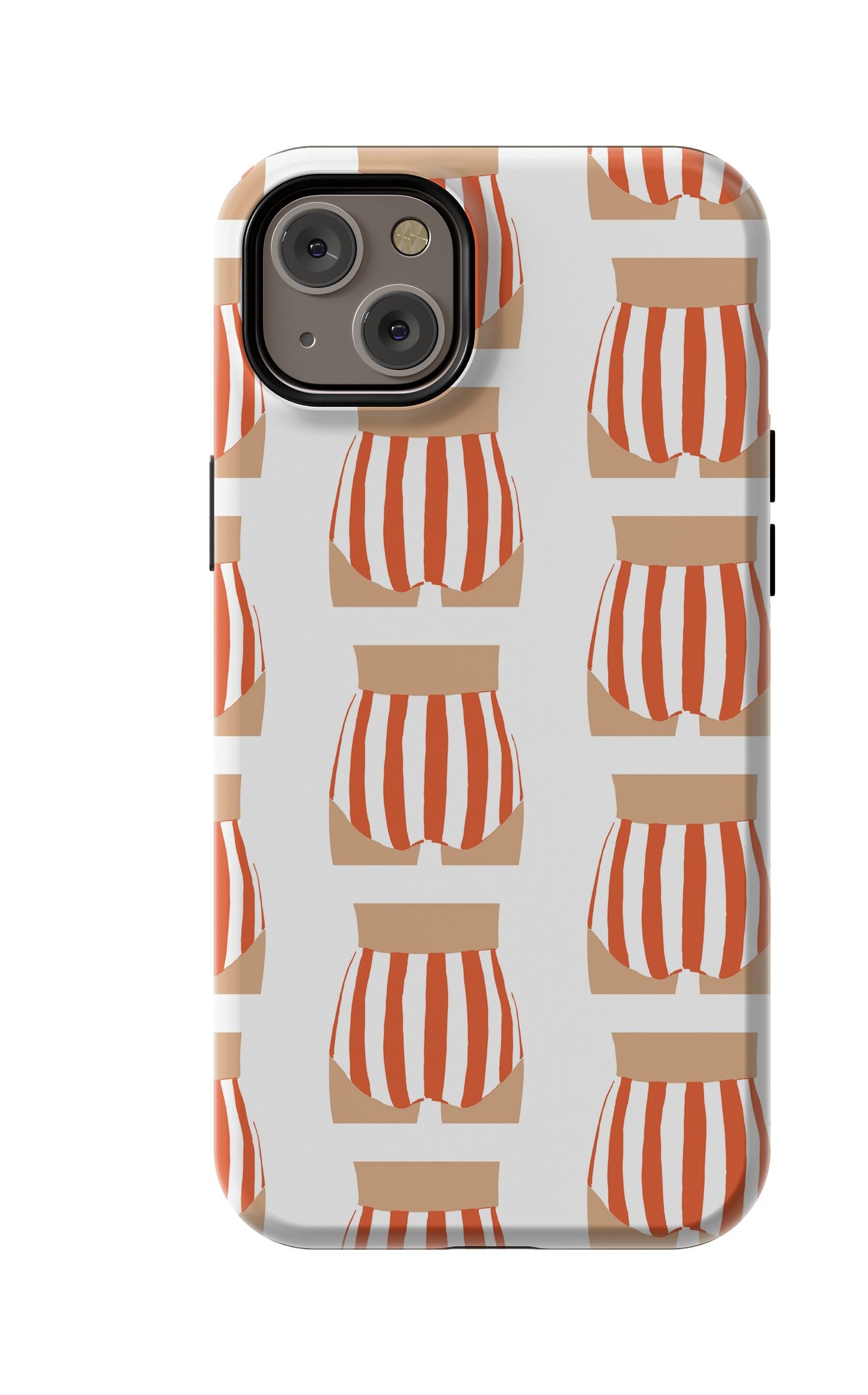 Beach Bum iPhone Case Phone Case Red / iPhone 14 Plus / Tough Katie Kime