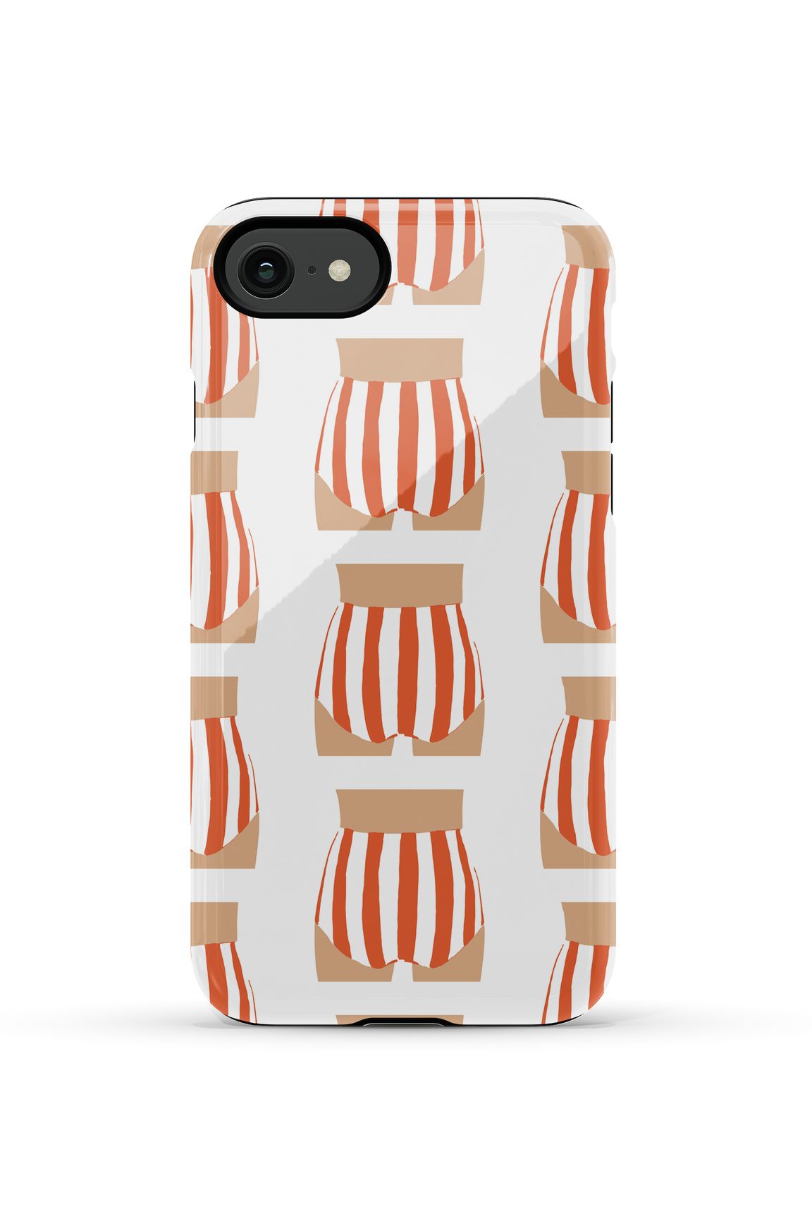 Beach Bum iPhone Case Phone Case Red / iPhone SE (2022) / Tough Katie Kime