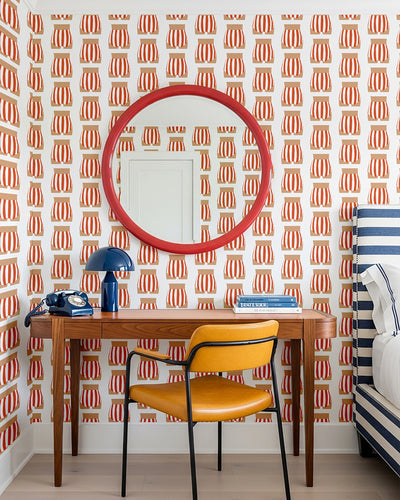 Beach Bum Peel & Stick Wallpaper Peel & Stick Wallpaper Katie Kime