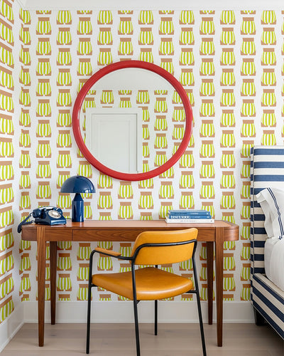 Beach Bum Peel & Stick Wallpaper Peel & Stick Wallpaper Katie Kime