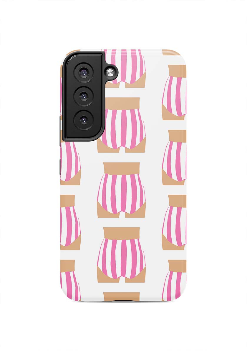 Beach Bum Samsung Phone Case Phone Case Galaxy S22 / Tough / Pink Katie Kime