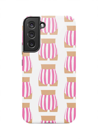 Beach Bum Samsung Phone Case Phone Case Pink / Galaxy S22 Plus / Tough Katie Kime