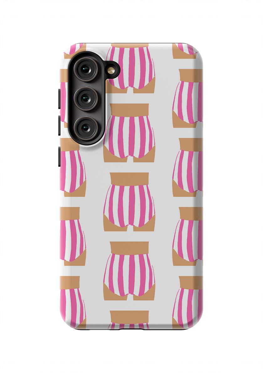 Beach Bum Samsung Phone Case Phone Case Pink / Galaxy S23 Plus / Tough Katie Kime