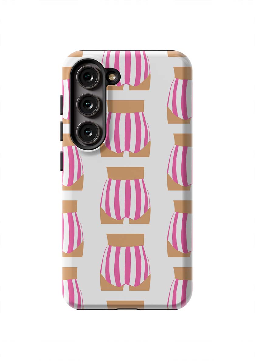 Beach Bum Samsung Phone Case Phone Case Pink / Galaxy S23 / Tough Katie Kime