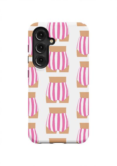 Beach Bum Samsung Phone Case Phone Case Pink / Galaxy S24 / Tough Katie Kime