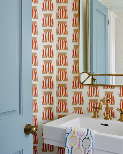 Beach Bum Traditional Wallpaper Wallpaper Katie Kime