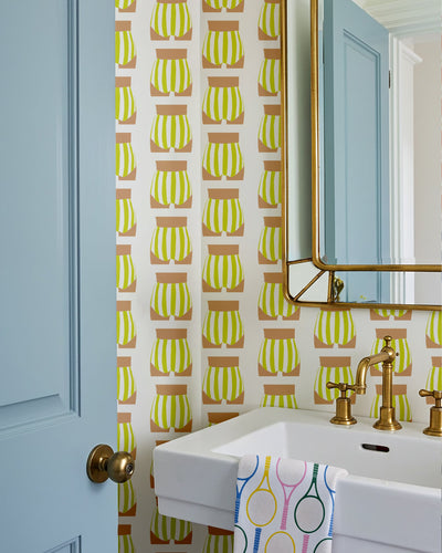 Beach Bum Traditional Wallpaper Wallpaper Katie Kime