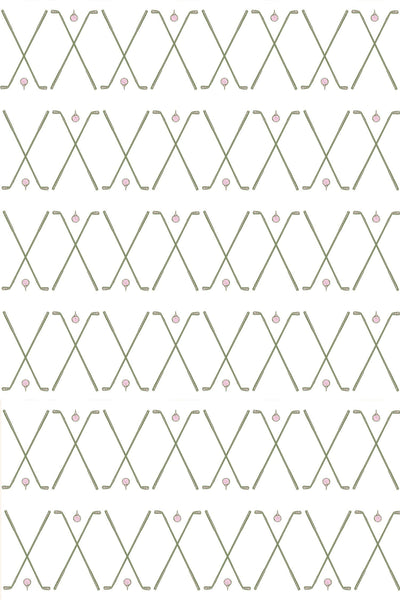 Birdie Peel & Stick Wallpaper Peel & Stick Wallpaper Green / Large Sample Katie Kime