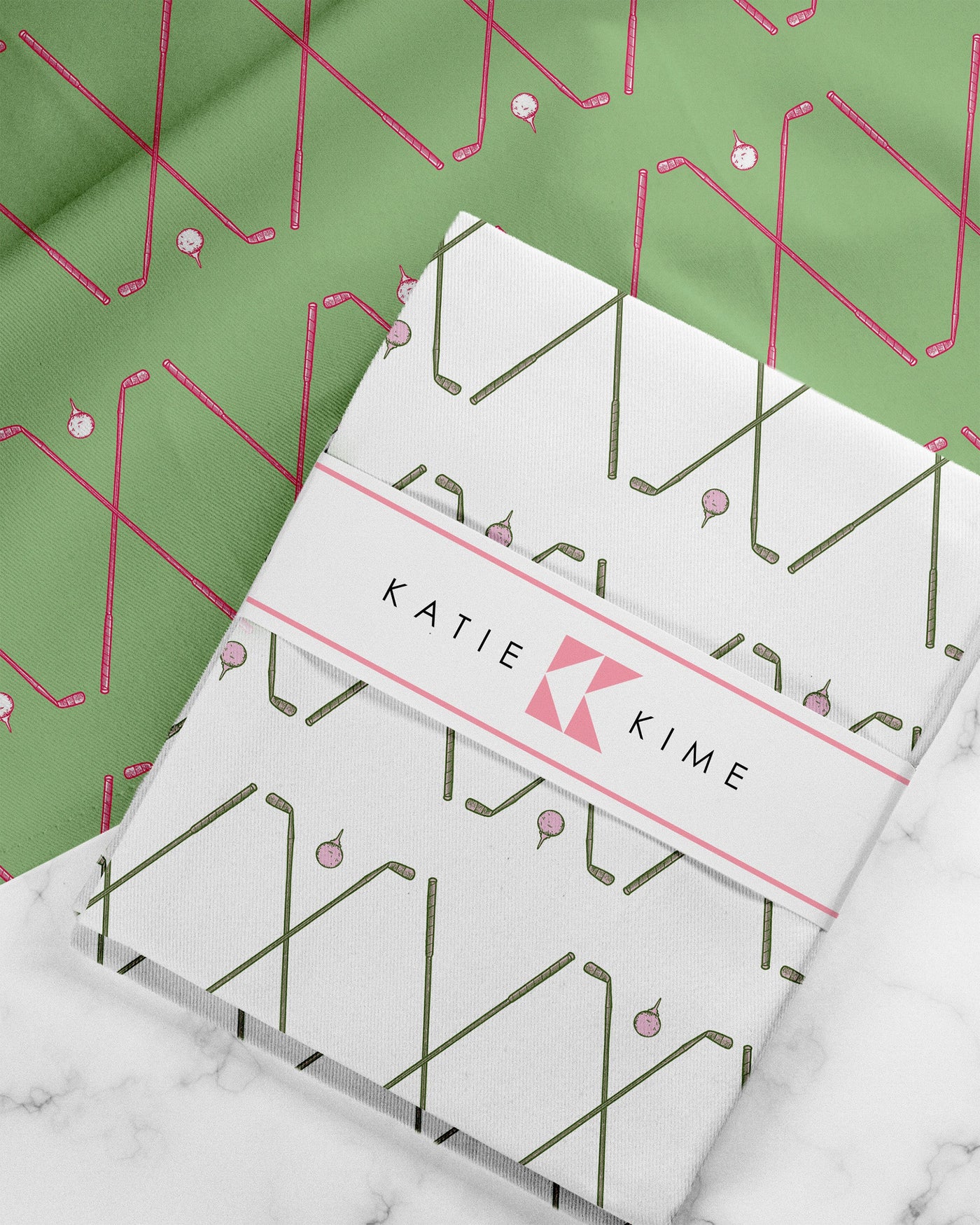 Birdie Tea Towel Set Tea Towel Green Katie Kime