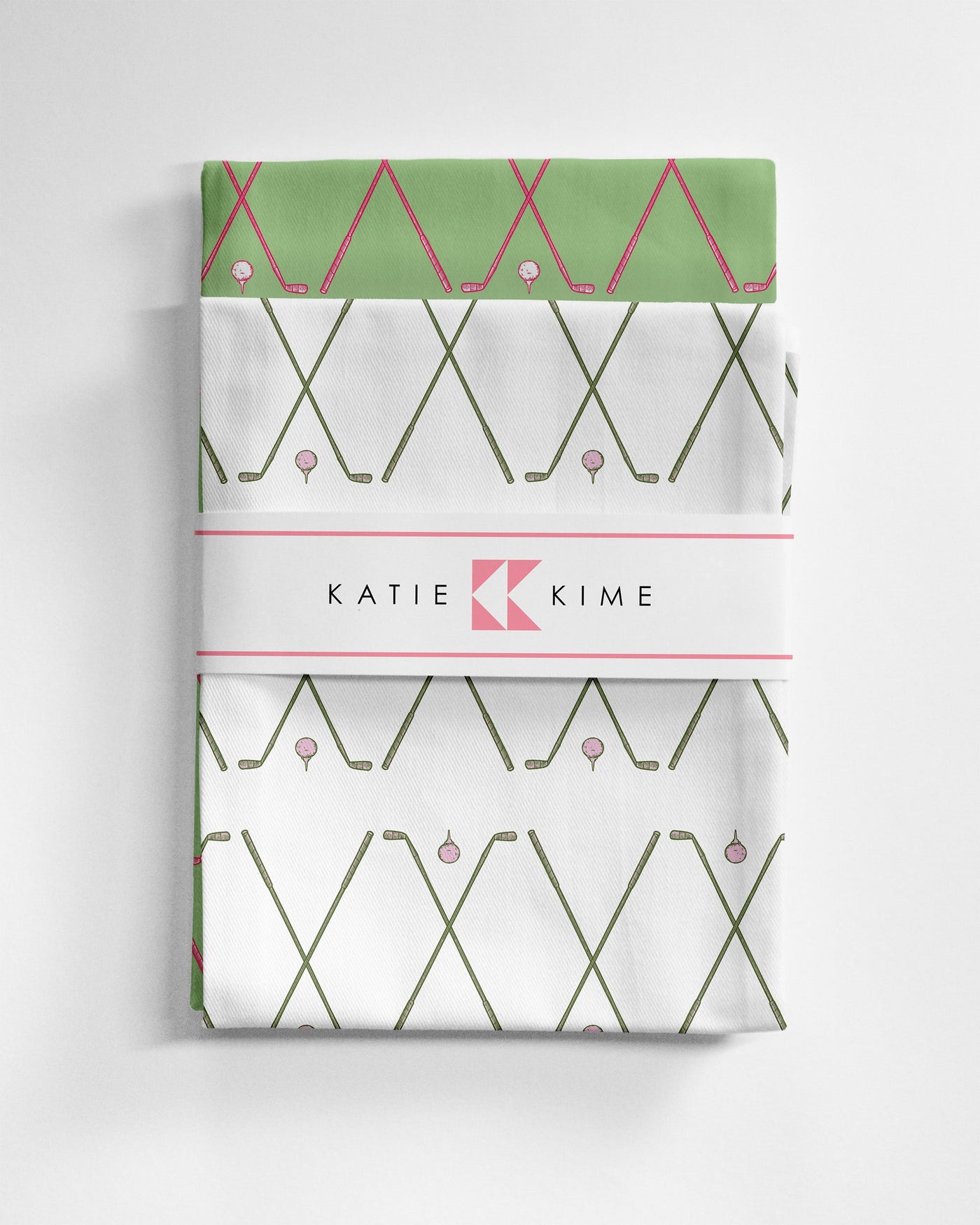 Birdie Tea Towel Set Tea Towel Green Katie Kime