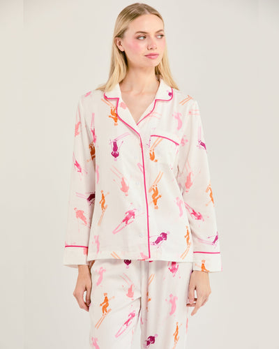 Bluebird Day Long Sleeve Pajama Pants Set Pajama Set Katie Kime