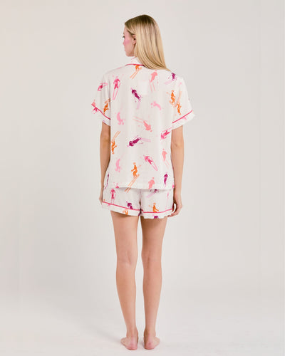 Bluebird Day Pajama Shorts Set Pajama Set Katie Kime