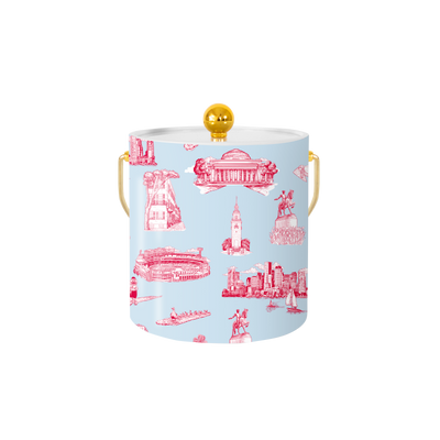 Boston Toile Ice Bucket Ice Bucket Katie Kime