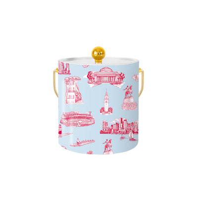 Boston Toile Ice Bucket Ice Bucket Katie Kime