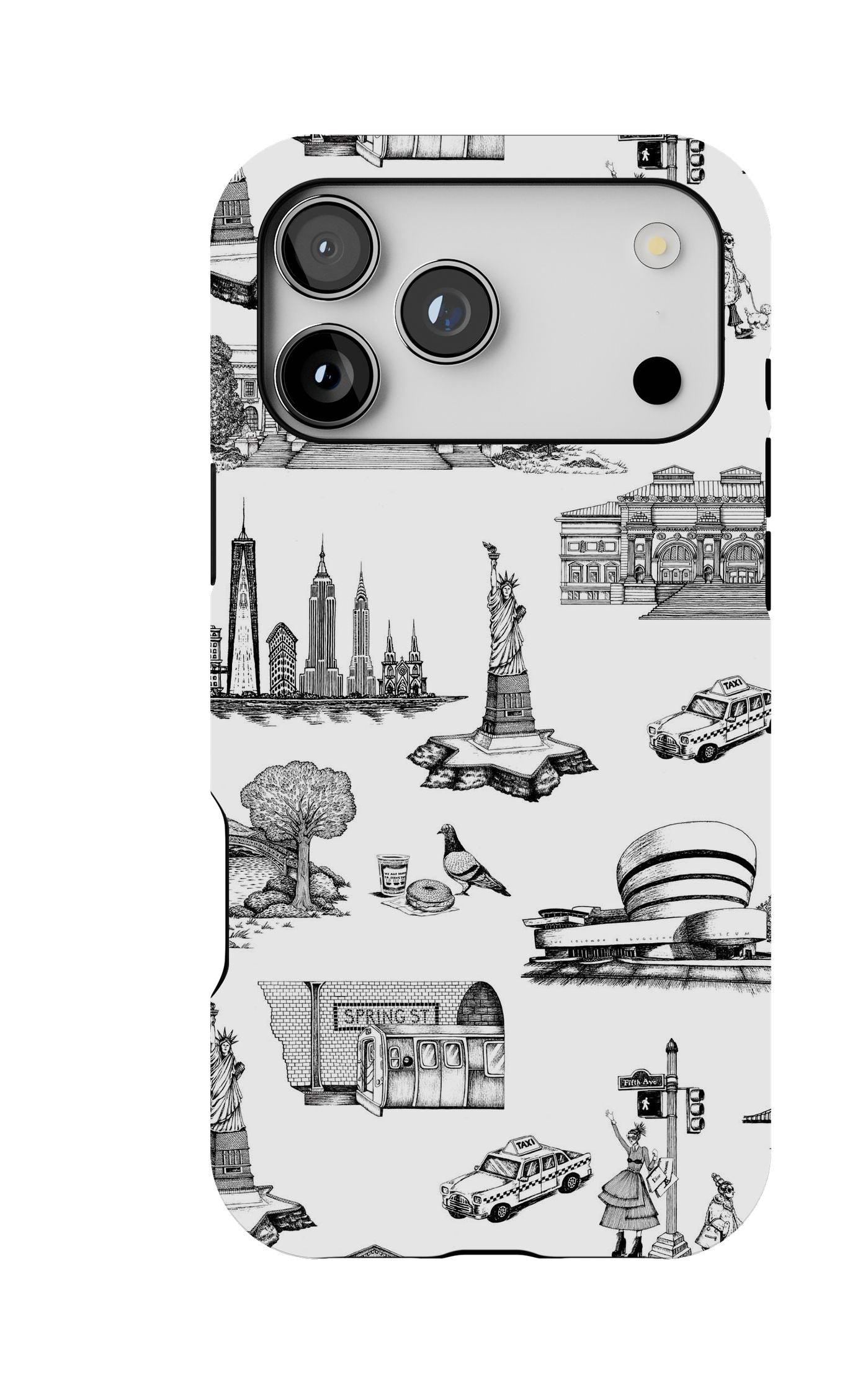 New York Toile iPhone Case Katie Kime