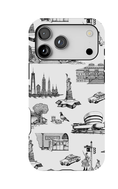 New York Toile iPhone Case Katie Kime