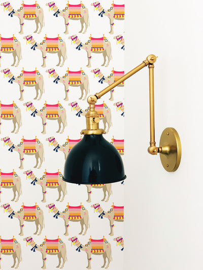 Camel Peel & Stick Wallpaper Peel & Stick Wallpaper Katie Kime