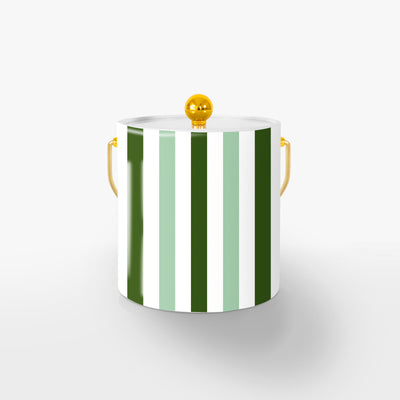 Candy Stripe Ice Bucket Ice Bucket Katie Kime