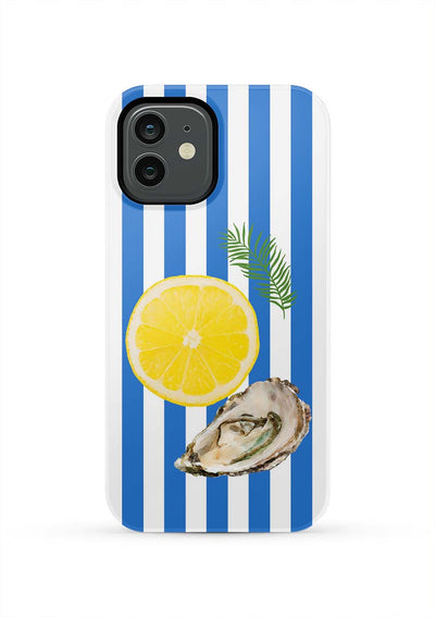 Carpe Diem iPhone Case Phone Case Tough / iPhone 12 / Blue Katie Kime