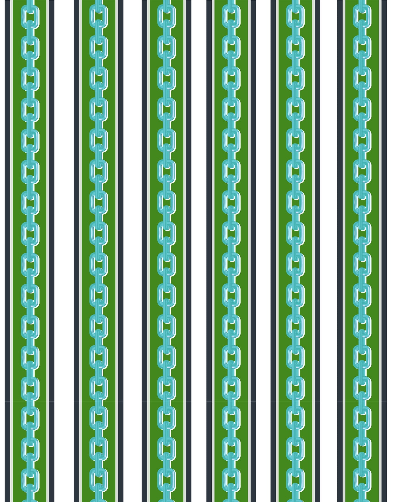 Chain Stripe Traditional Wallpaper Wallpaper Katie Kime