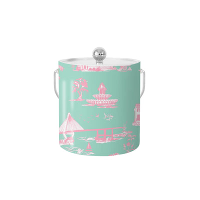 Charleston Toile Ice Bucket Ice Bucket Katie Kime