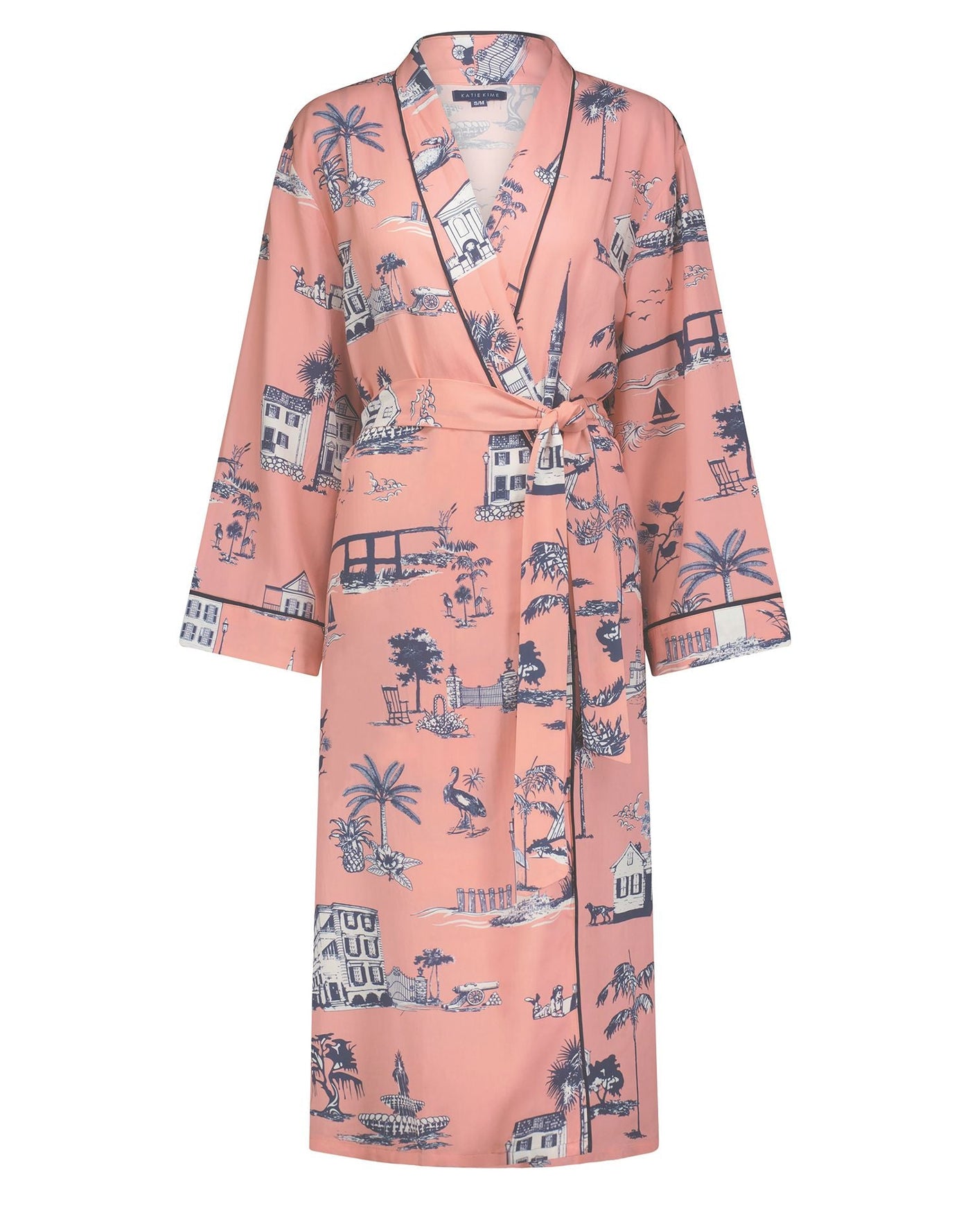 Charleston Toile Robe Robe Katie Kime